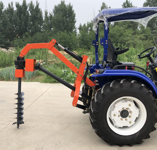Hydraulic Post Hole Digger with 9" Auger