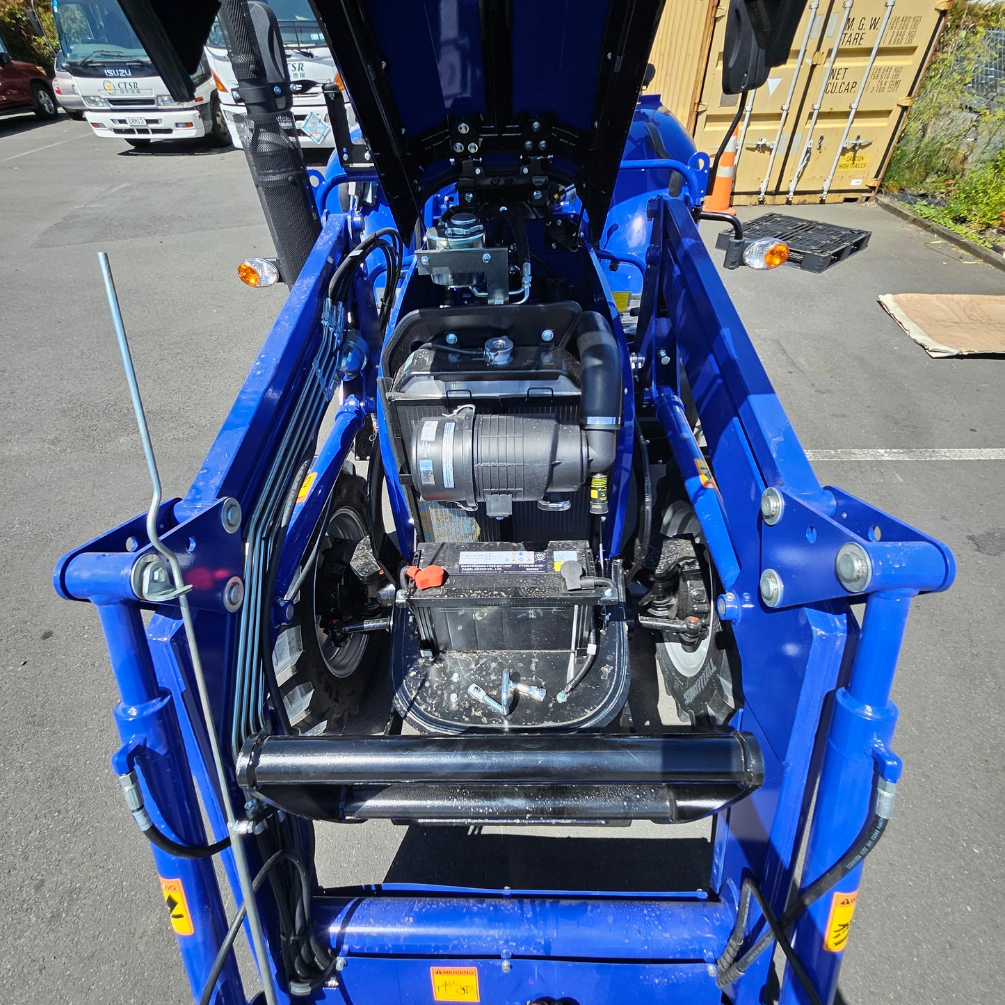 **IN TRANSIT**LOVOL 50HP TB504ROPS (with Canopy) heavy duty Tractor**IN TRANSIT**