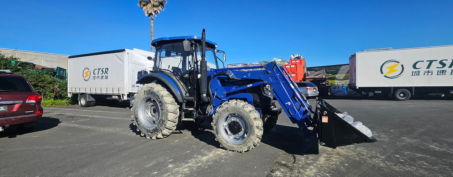 100hp TD1004 Cab A/C with Creeper gear