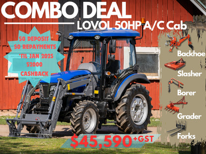 LOVOL TB504C COMBO DEAL Package '24 Fieldays DEMO