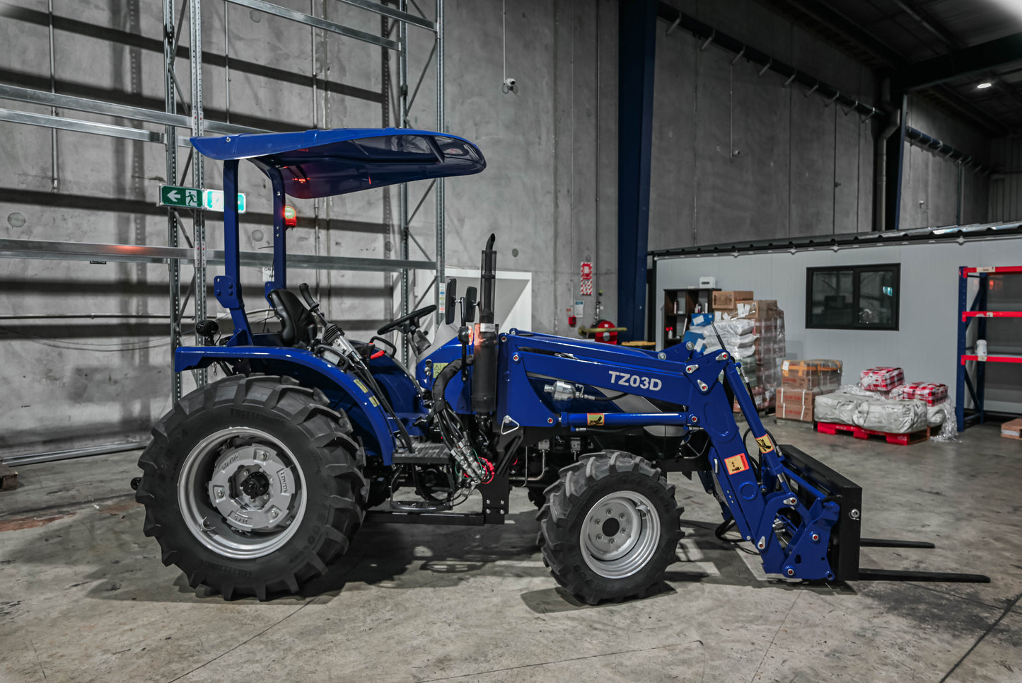LOVOL 40HP TE404ROPS(with Canopy) Compact Tractor