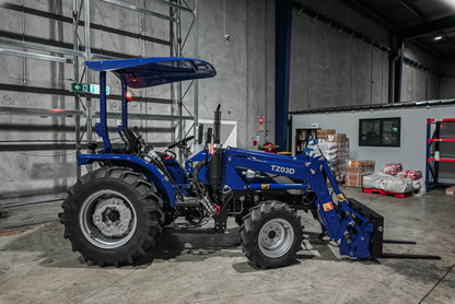 LOVOL 40HP TE404ROPS(with Canopy) Compact Tractor