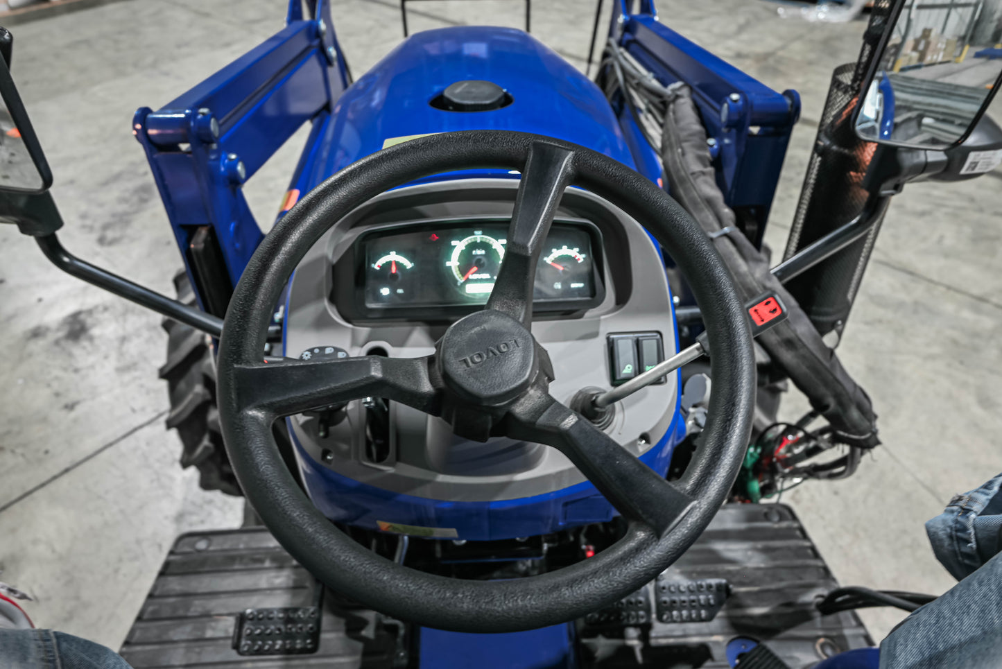 LOVOL 40HP TE404ROPS(with Canopy) Compact Tractor