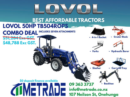**In Transit** LOVOL TB504ROPS COMBO DEAL Package**In Transit**