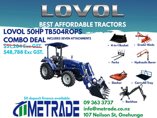 **In Transit** LOVOL TB504ROPS COMBO DEAL Package**In Transit**