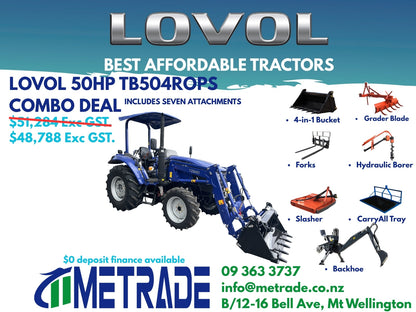 **In Transit** LOVOL TB504ROPS COMBO DEAL Package**In Transit**