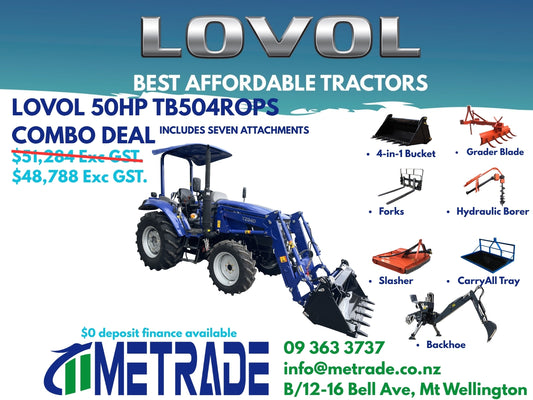 **In Transit** LOVOL TB504ROPS COMBO DEAL Package**In Transit**