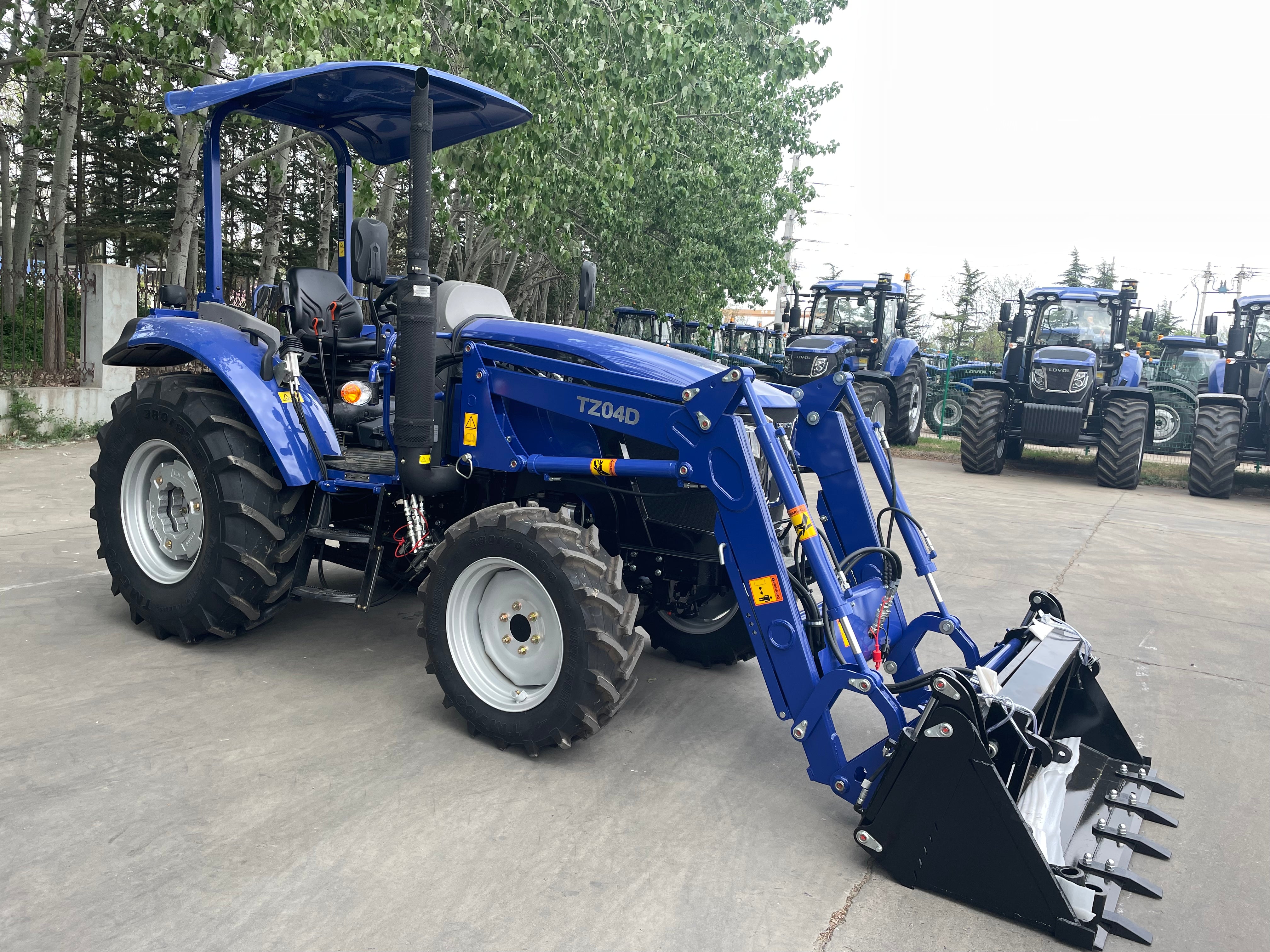 Tractor Without Rops LOVOL B Series 50HP ROPS (No Cab.) heavy duty Tractor – Metrade Limited