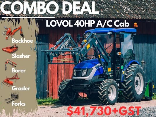 LOVOL TE404C A/C Cab COMBO DEAL Package