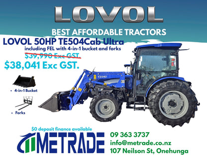 LOVOL 50HP TE504C Ultra compact tractor