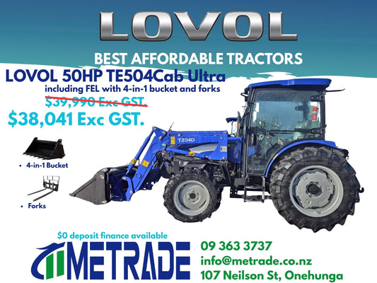 LOVOL 50HP TE504C Ultra compact tractor