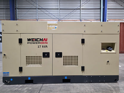 17kVA Standby 15kVA Prime Weichai-Baudouin Genset